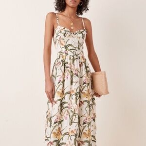 Agua by Agua Bendita Acacia Floral Maxi Dress